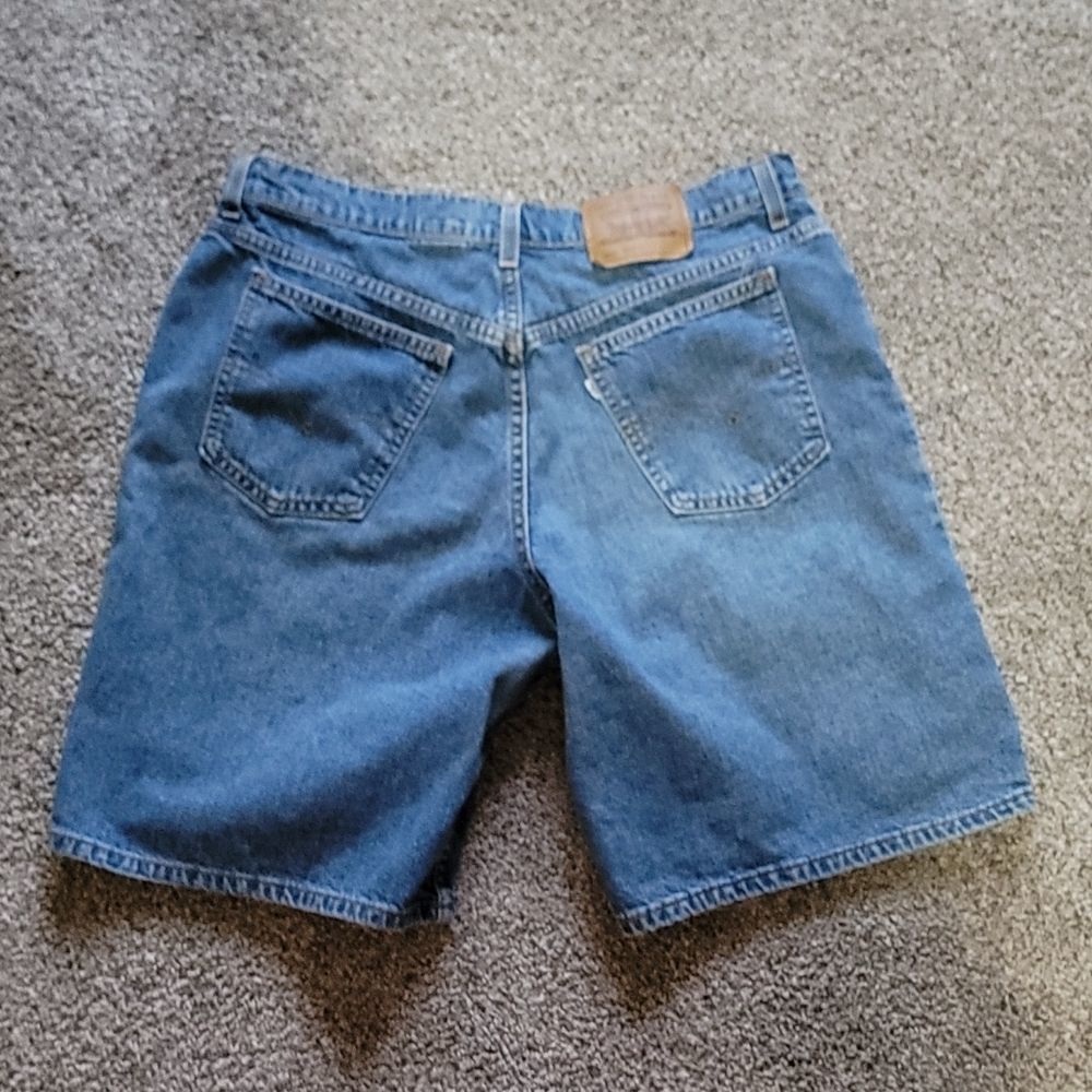 Vintage Levi's 950 White Tab Jean Shorts